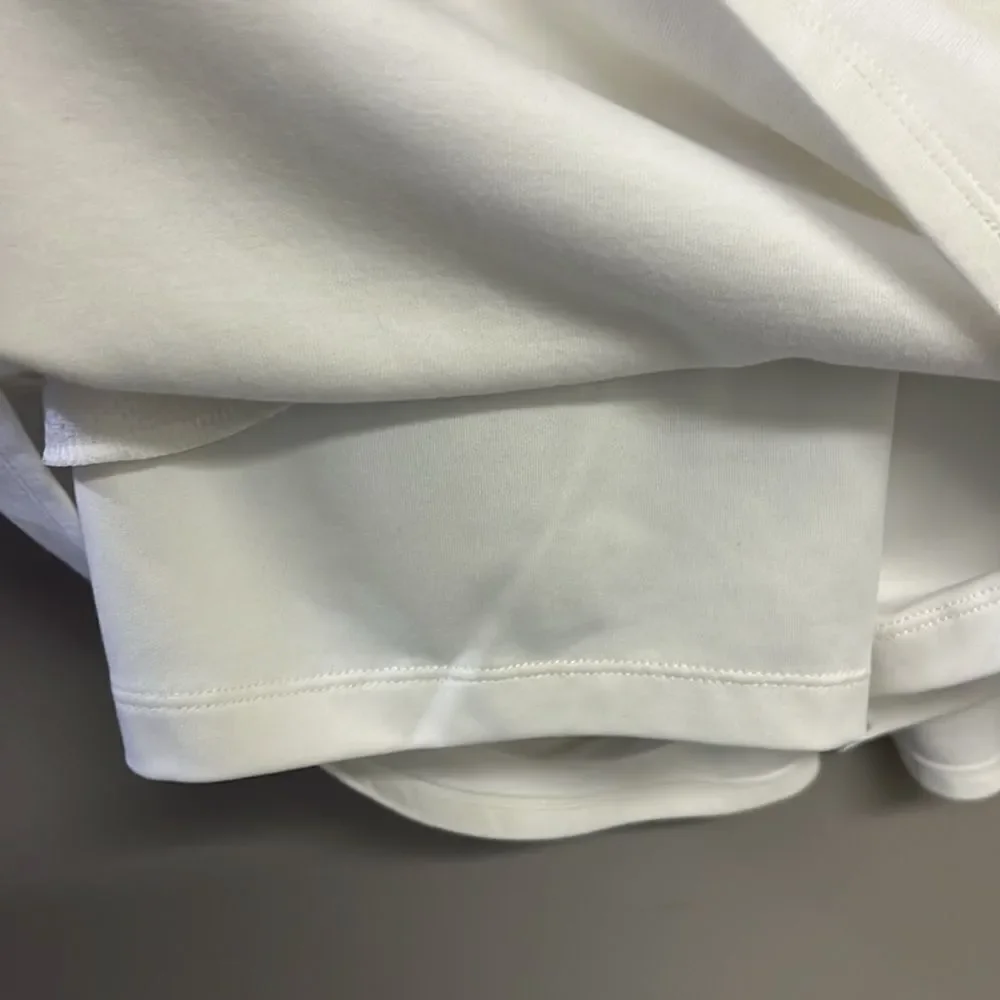 Old Navy Active Dynamic Fleece High Rise Cream A-line Skort w/ Pockets- XL
